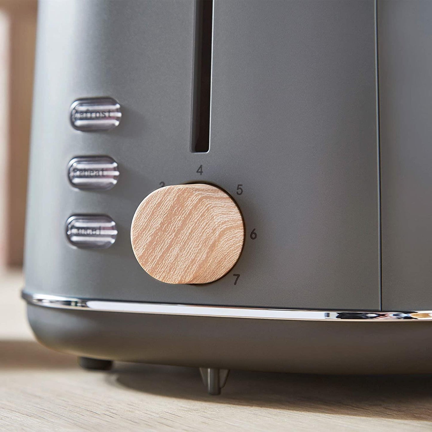 Tower Scandi 2-Slice Toaster- Grey T20027G