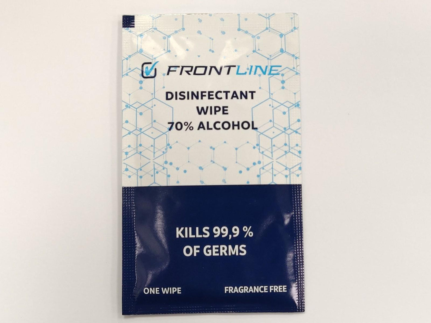 Front line Individually Wrapped Wipes 70% Alcohol