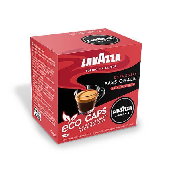 Lavazza Passionale Eco Cap Compostable Capsule Box of 16