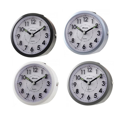 RC029.3 RAVEL ROUND TILT ALARM CLOCK