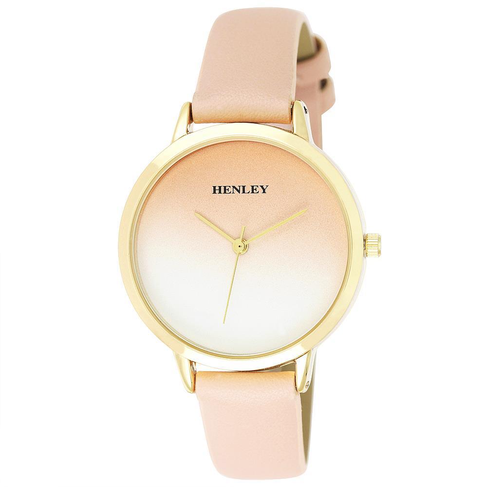 Henley Ladies Fashion Dress Analogue Leather Strap Watch H06165.5