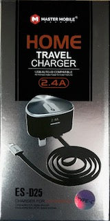 USB AUTO-ID COMPATIBLE TRAVEL CHARGER