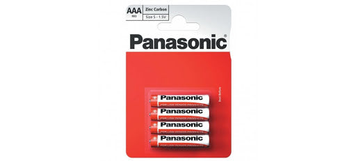 PANASONIC AAA BATTERY 4PK