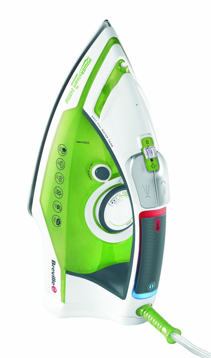 Breville Power Steam Advanced 2400W Steam Iron Green VIN306 (Refurbished)