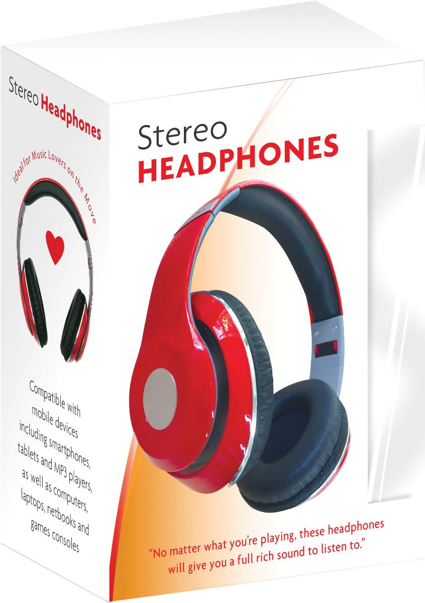 Infapower Stereo Wired Headphone (Red) X302
