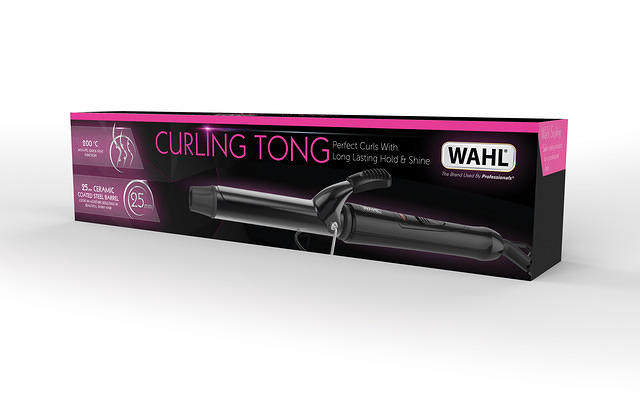 Wahl Ceramic Curling Tong Quick Heat, 25 mm